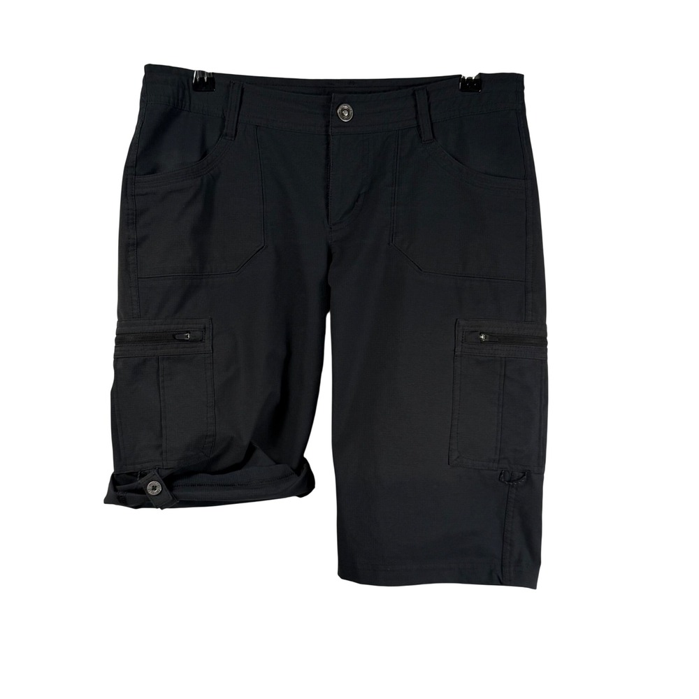 Kuhl Horizn Horizon Shorts Cargo Ripstop Roll Up Cuff Quick Dry 6304 Womens 8